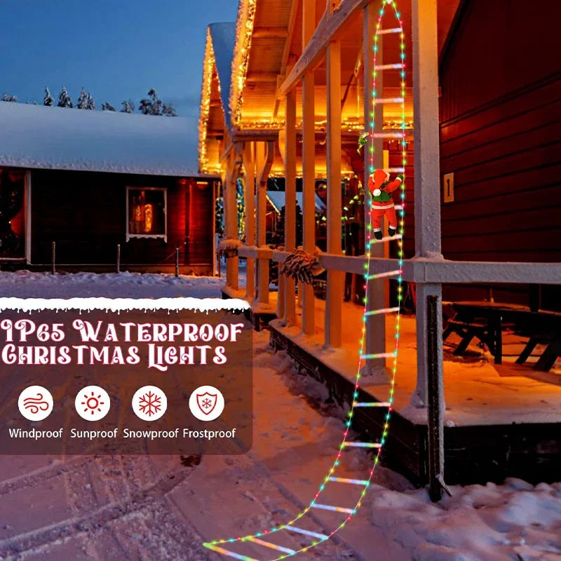 Luzes de Natal LED, Cordão de  - Christmas Lights Outdoor avaliação e preço