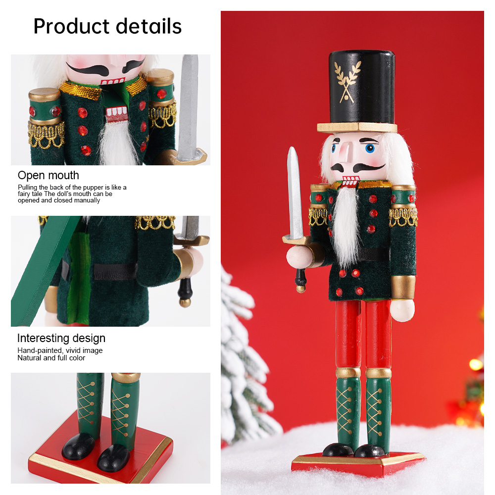Natal De Madeira Quebra-Nozes  - Nutcracker Figurine avaliação e preço