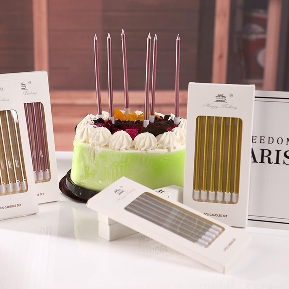 6/18 pçs metal ouro prata vela - Holiday Candle Set avaliação e preço