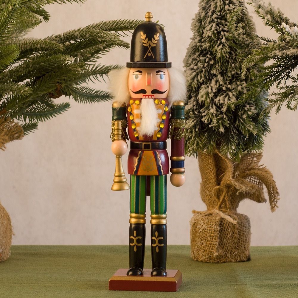 Feliz natal vintage natal queb - Nutcracker Figurine avaliação e preço