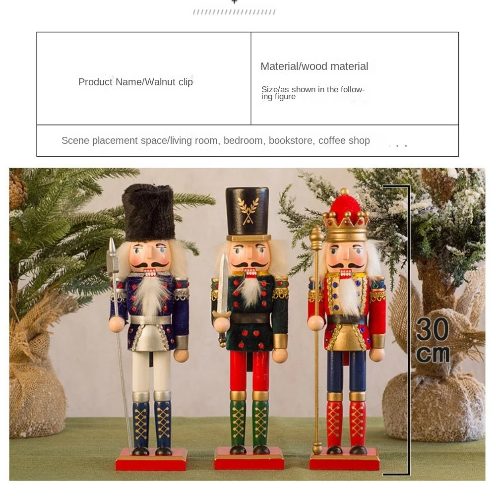 Feliz natal vintage natal queb - Nutcracker Figurine avaliação e preço