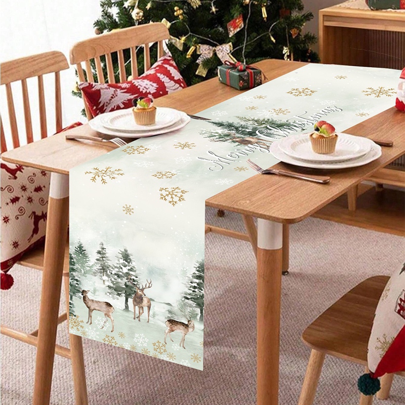 Caminho de Mesa de Natal Decor - Christmas Table Runner avaliação e preço