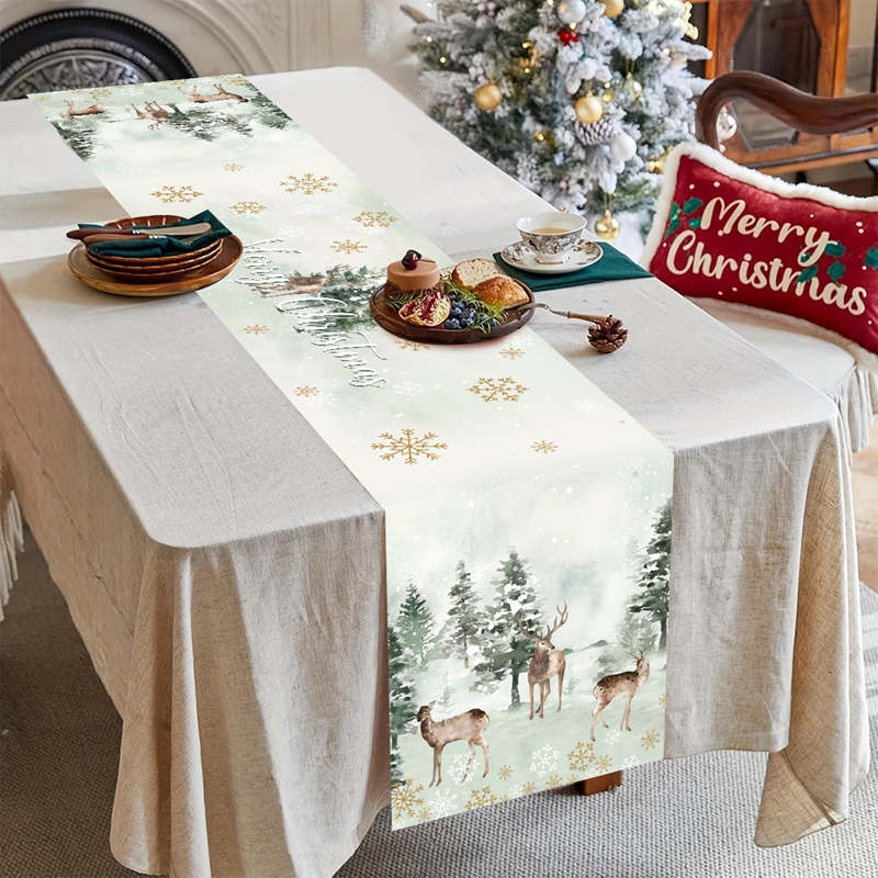 Caminho de Mesa de Natal Decor - Christmas Table Runner avaliação e preço