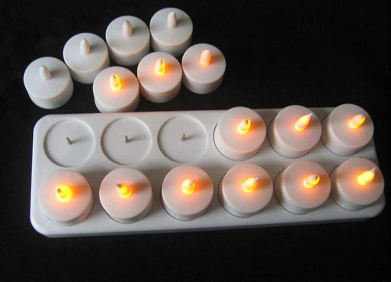Conjunto de 12 Velas LED Recar - Holiday Candle Set avaliação e preço