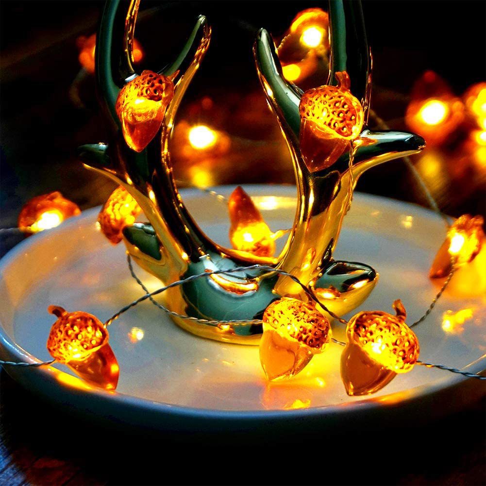 Acorn String Lights for Thanks - Led Fairy String Lights avaliação e preço