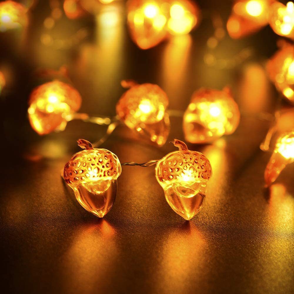 Acorn String Lights for Thanks - Led Fairy String Lights avaliação e preço