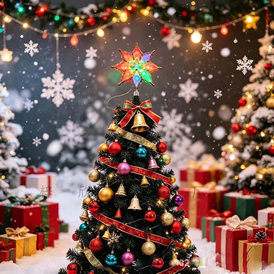 Enfeite de Árvore de Natal com - Star Tree Topper avaliação e preço