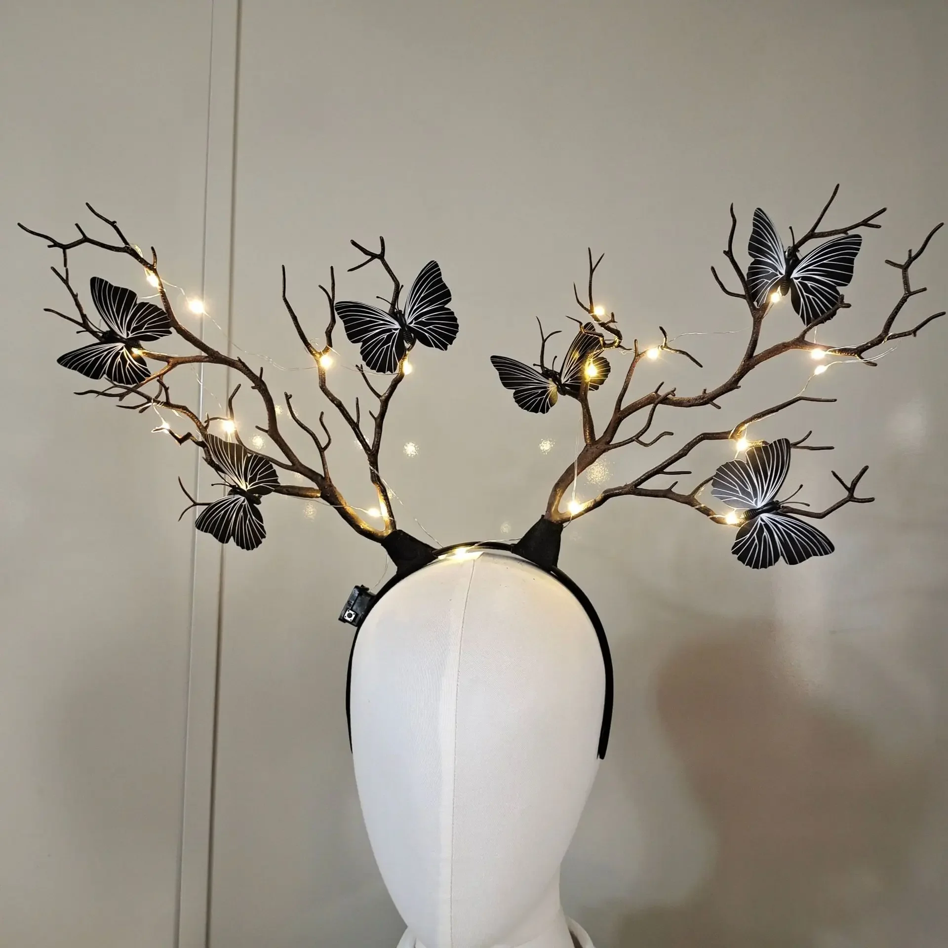 Brilhante Rena Antlers Headban - Reindeer Antlers Headband avaliação e preço