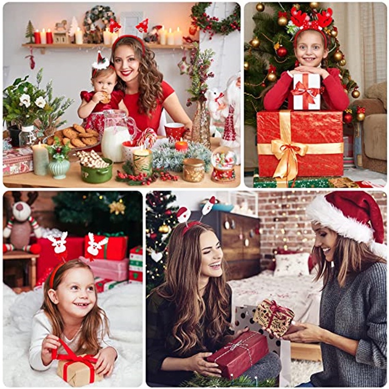 1-15 peças de Tiaras de Natal  - Reindeer Antlers Headband avaliação e preço