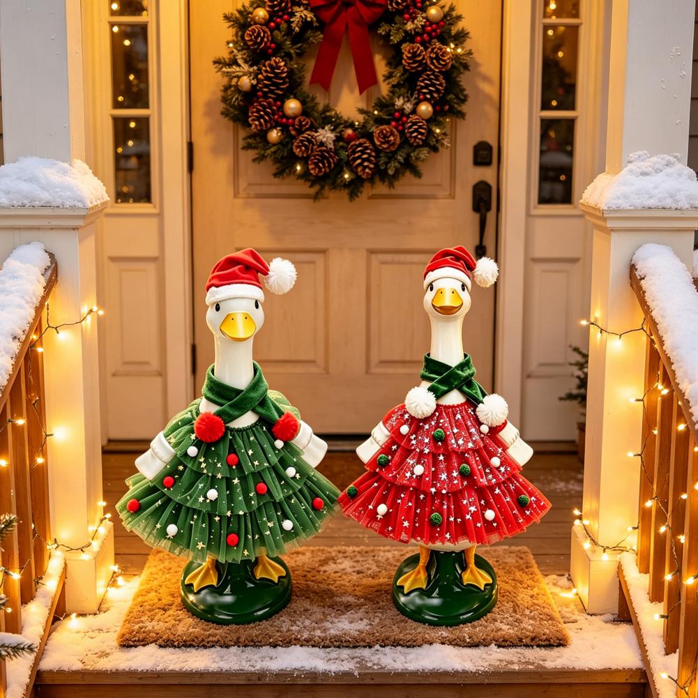 Fantasia de Natal para Ganso d - Santa Hat Plush avaliação e preço