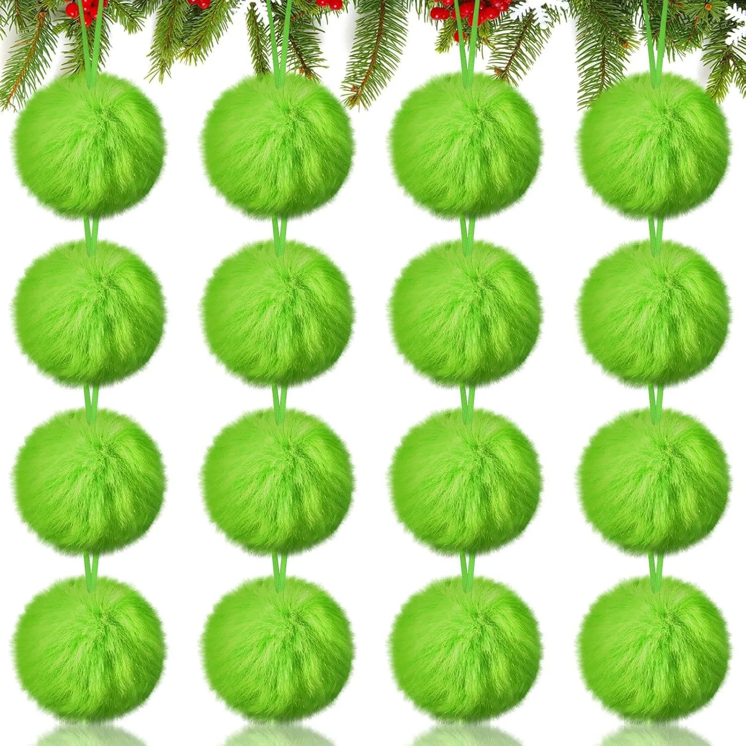 Natal verde longo bola de pelú - Santa Hat Plush avaliação e preço