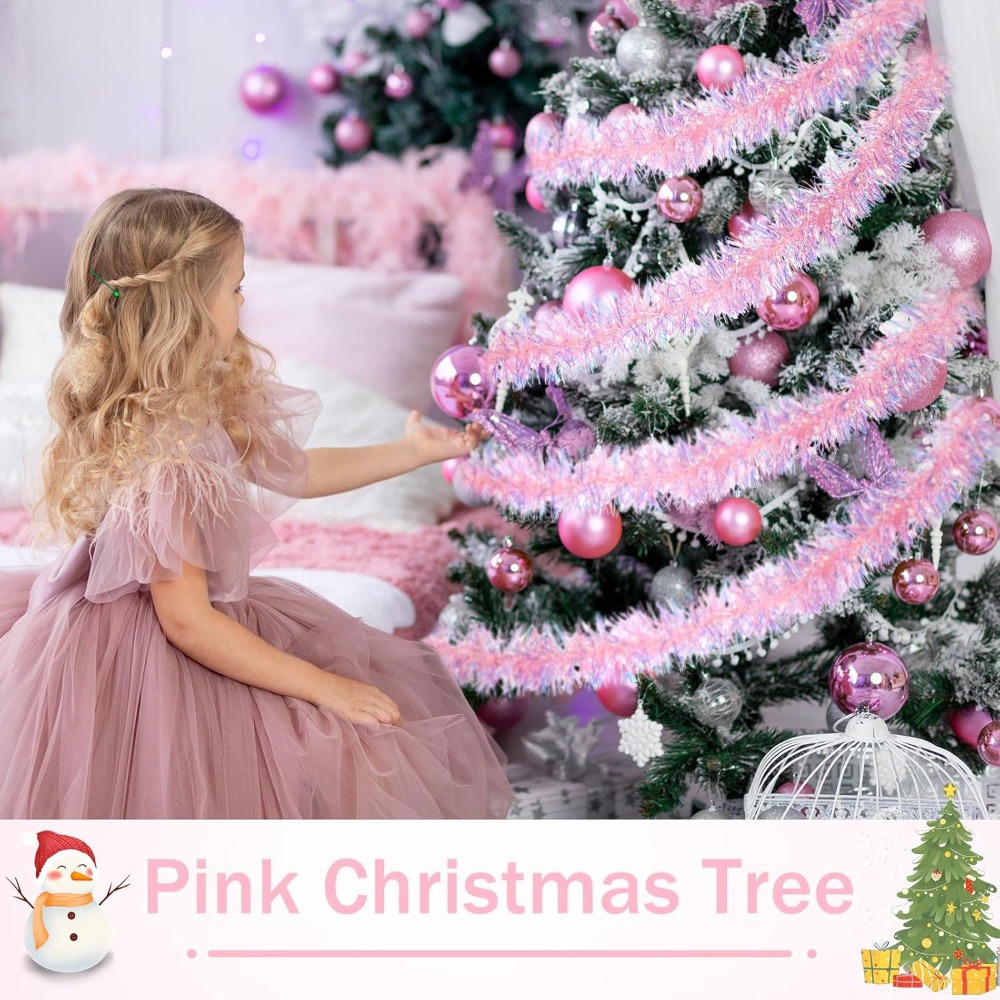 Fita de Decoração de Natal 2M/ - Tinsel Garland Decoration avaliação e preço