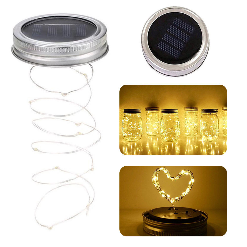 Luz Solar LED para Tampa de Po - Christmas Lights Outdoor avaliação e preço