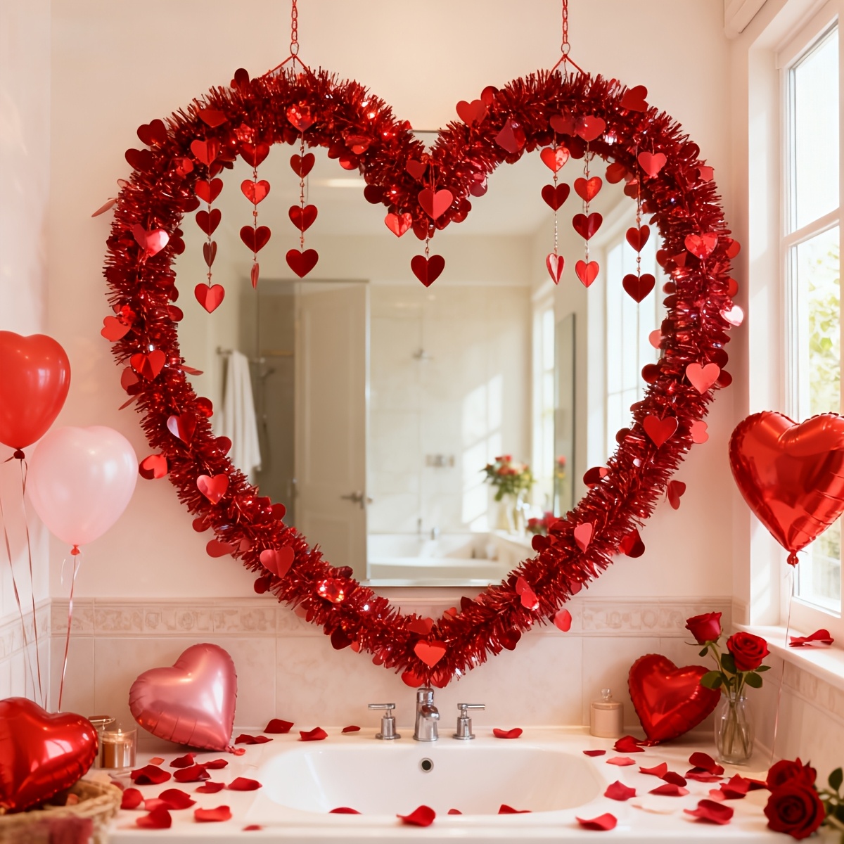 3 peças de Guirlandas de Plást - Tinsel Garland Decoration avaliação e preço