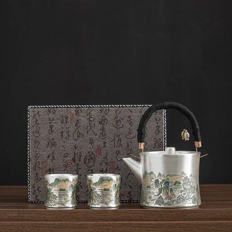 Z30- Liu Yin Conjunto de Chá K - Gift Box Wrap Set avaliação e preço