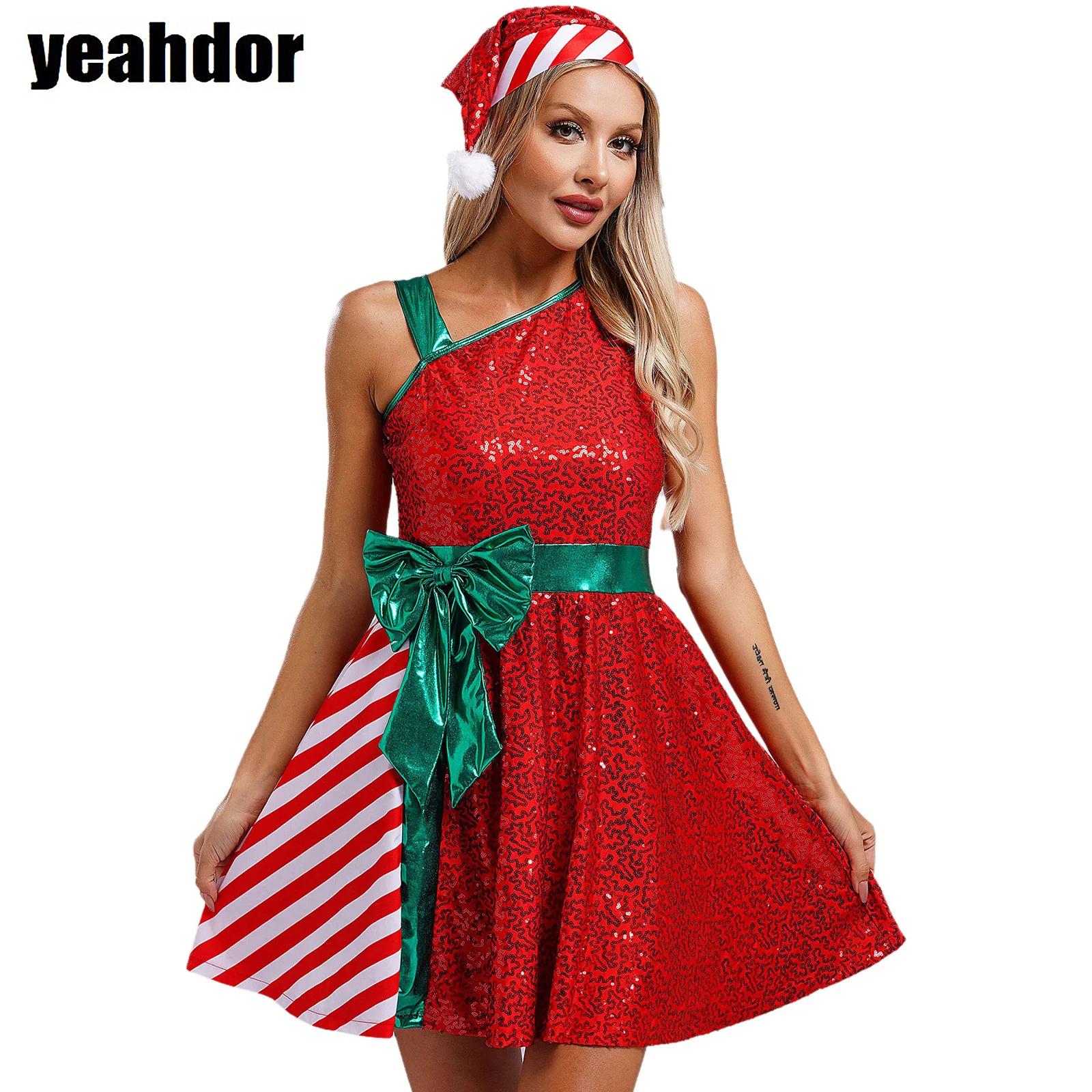 Natal papai noel vestido elfo  - Elf Costume Christmas avaliação e preço