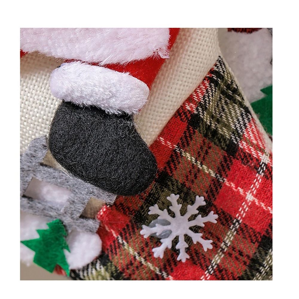 Meias de Natal Multicoloridas  - Christmas Stocking Hanging avaliação e preço