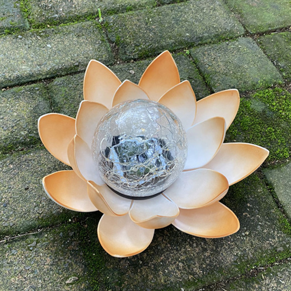 Lotus Shaped Garden Solar Ligh - Christmas Lights Outdoor avaliação e preço