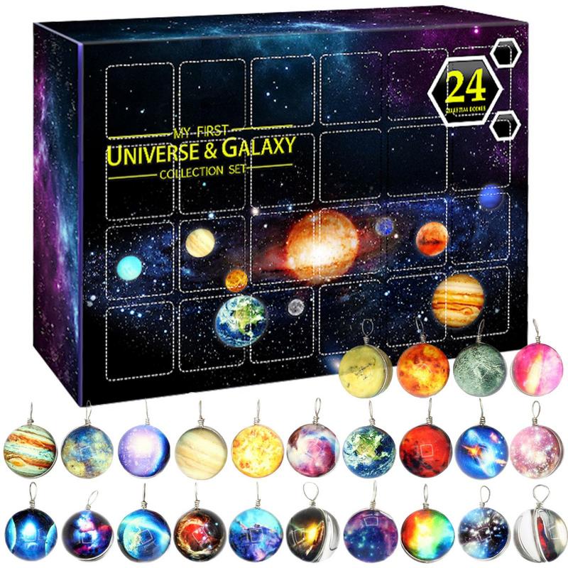 Galaxy Advent Calendar with Gl - Advent Calendar Gift avaliação e preço