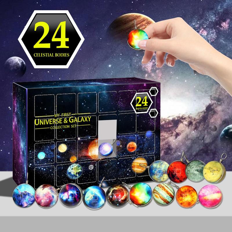 Galaxy Advent Calendar with Gl - Advent Calendar Gift avaliação e preço