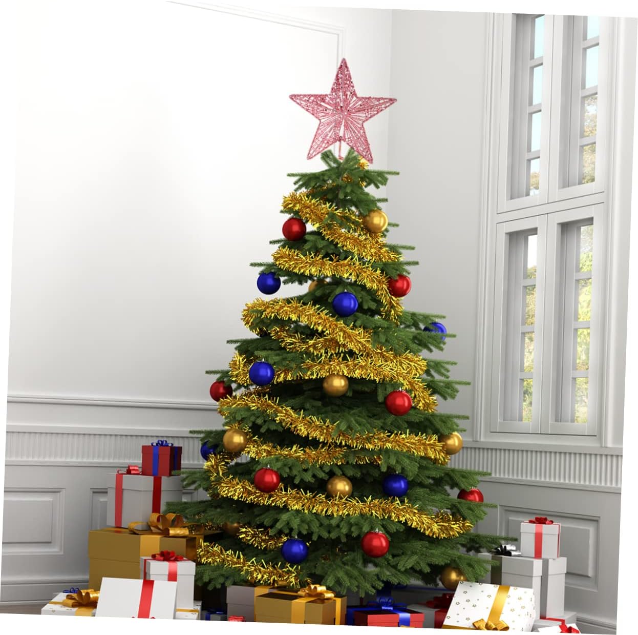 20 árvore de natal topper estr - Star Tree Topper avaliação e preço