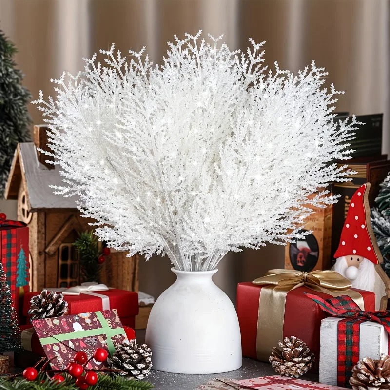 24 peças de ramos de pinheiro  - Christmas Tree Artificial avaliação e preço
