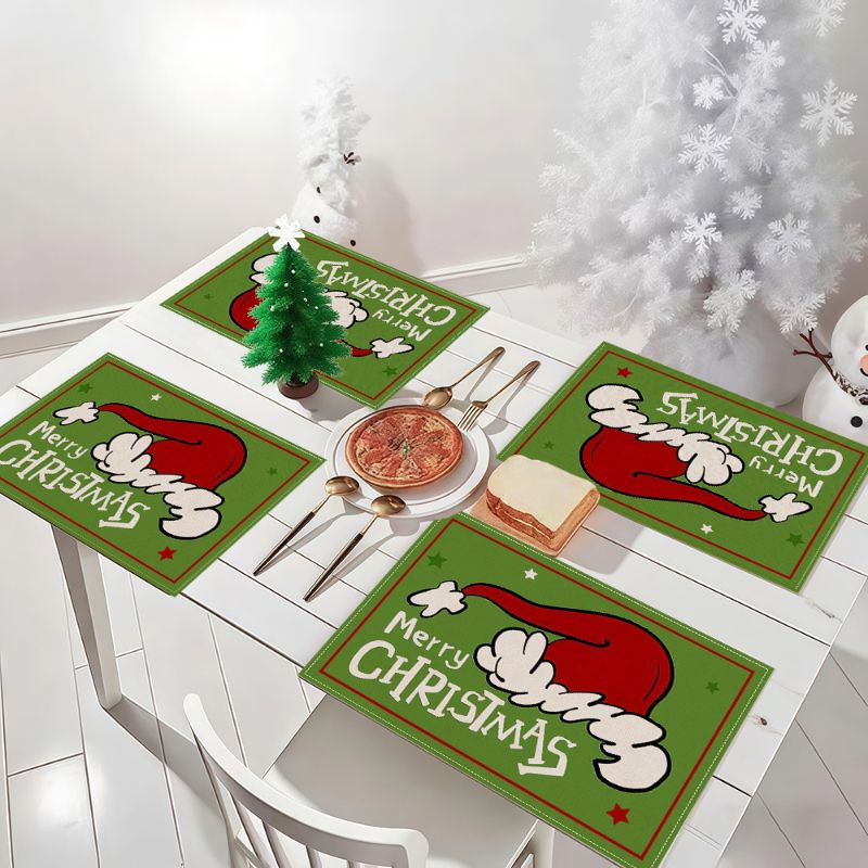VIKAMA Conjunto de Toalhas de  - Christmas Table Runner avaliação e preço