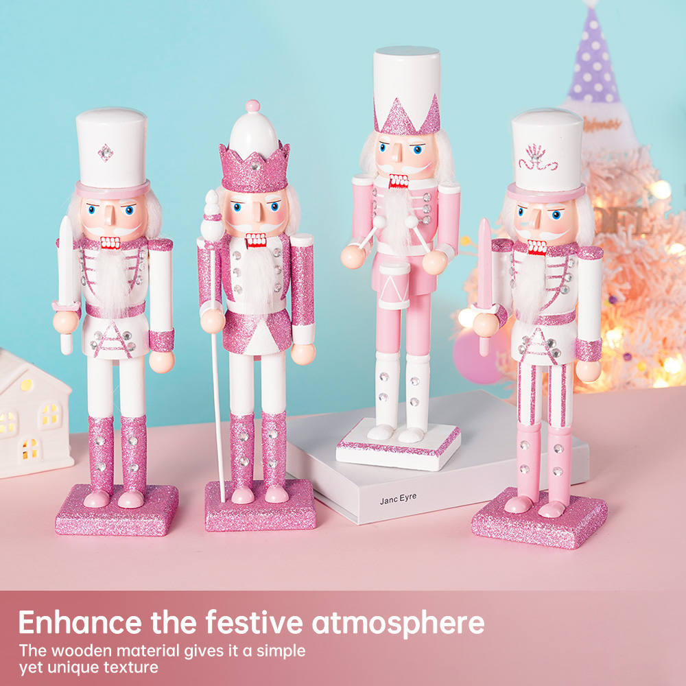30cm de madeira quebra-nozes s - Nutcracker Figurine avaliação e preço