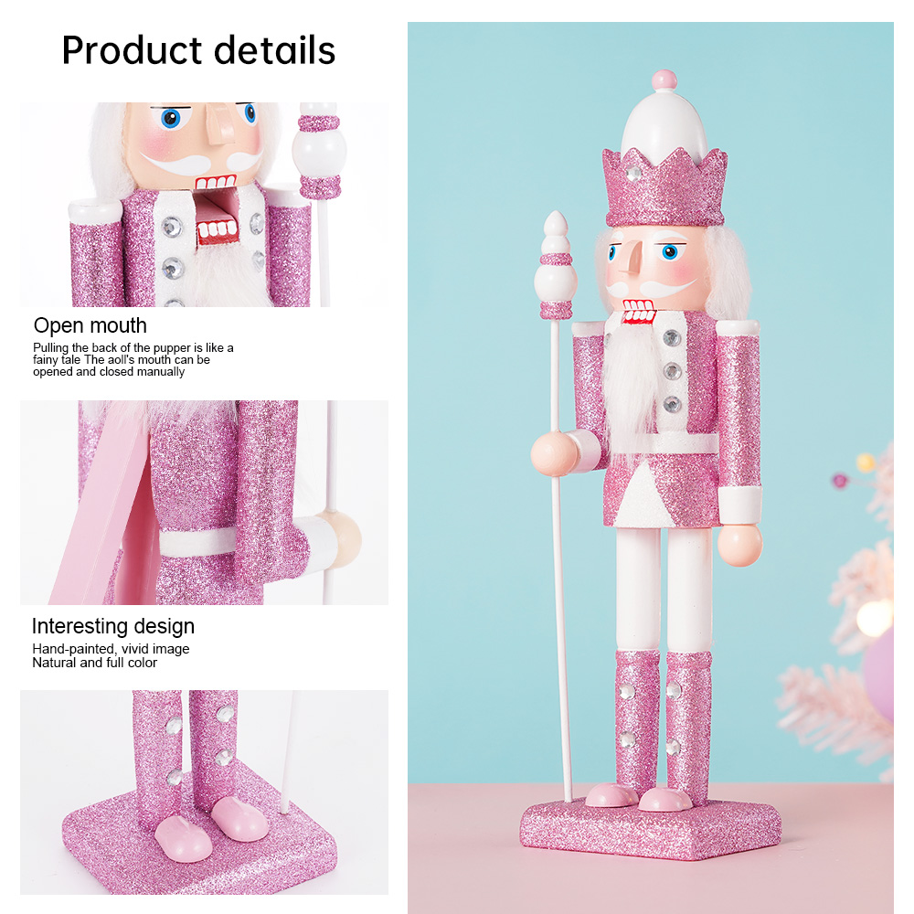30cm de madeira quebra-nozes s - Nutcracker Figurine avaliação e preço