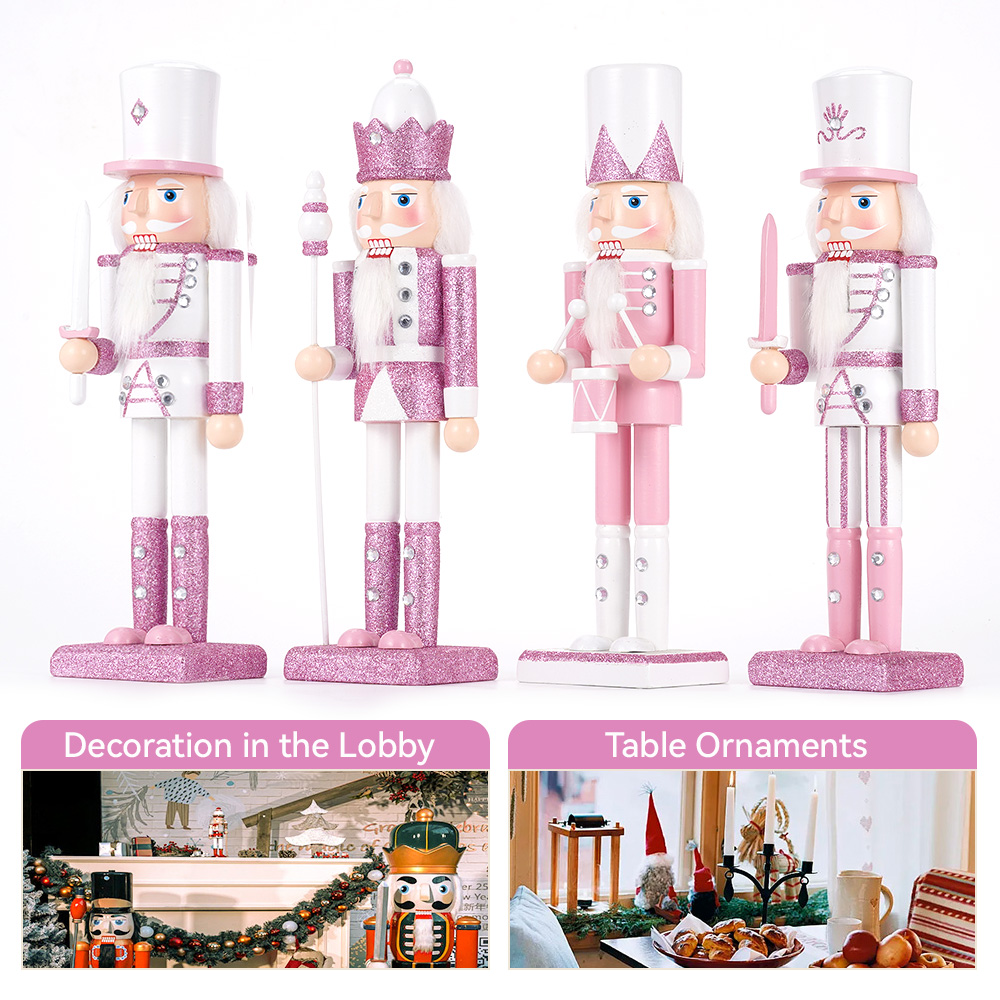 30cm de madeira quebra-nozes s - Nutcracker Figurine avaliação e preço