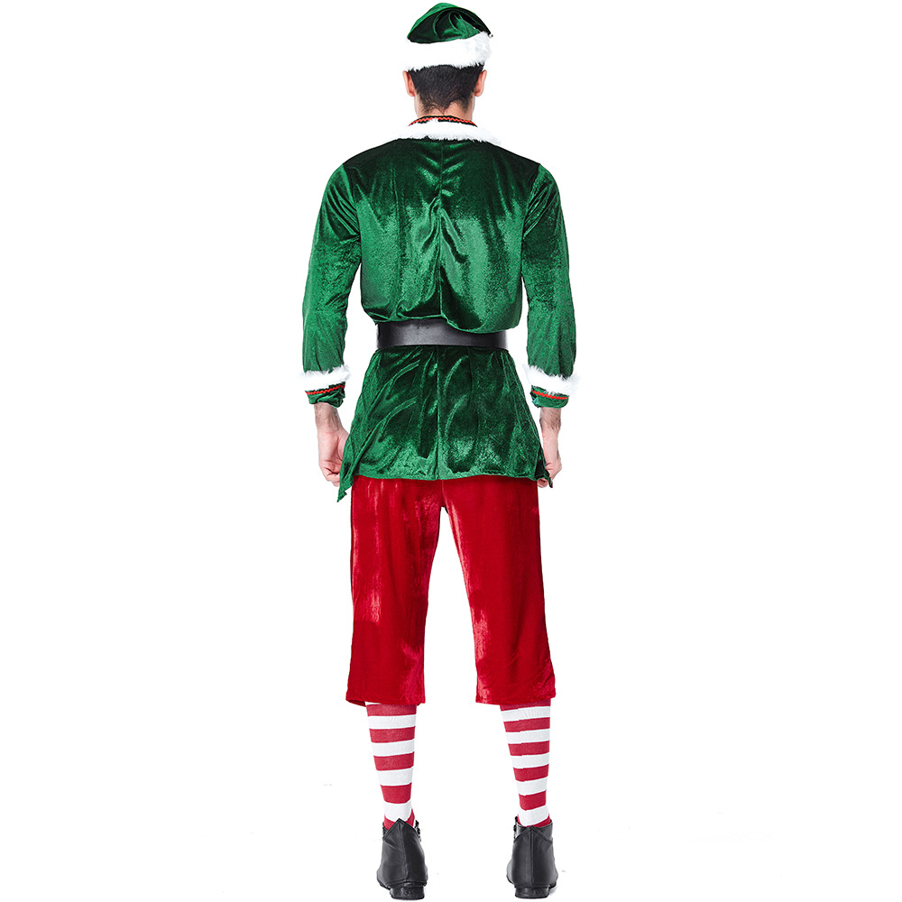 Fantasia de Papai Noel para Mu - Elf Costume Christmas avaliação e preço