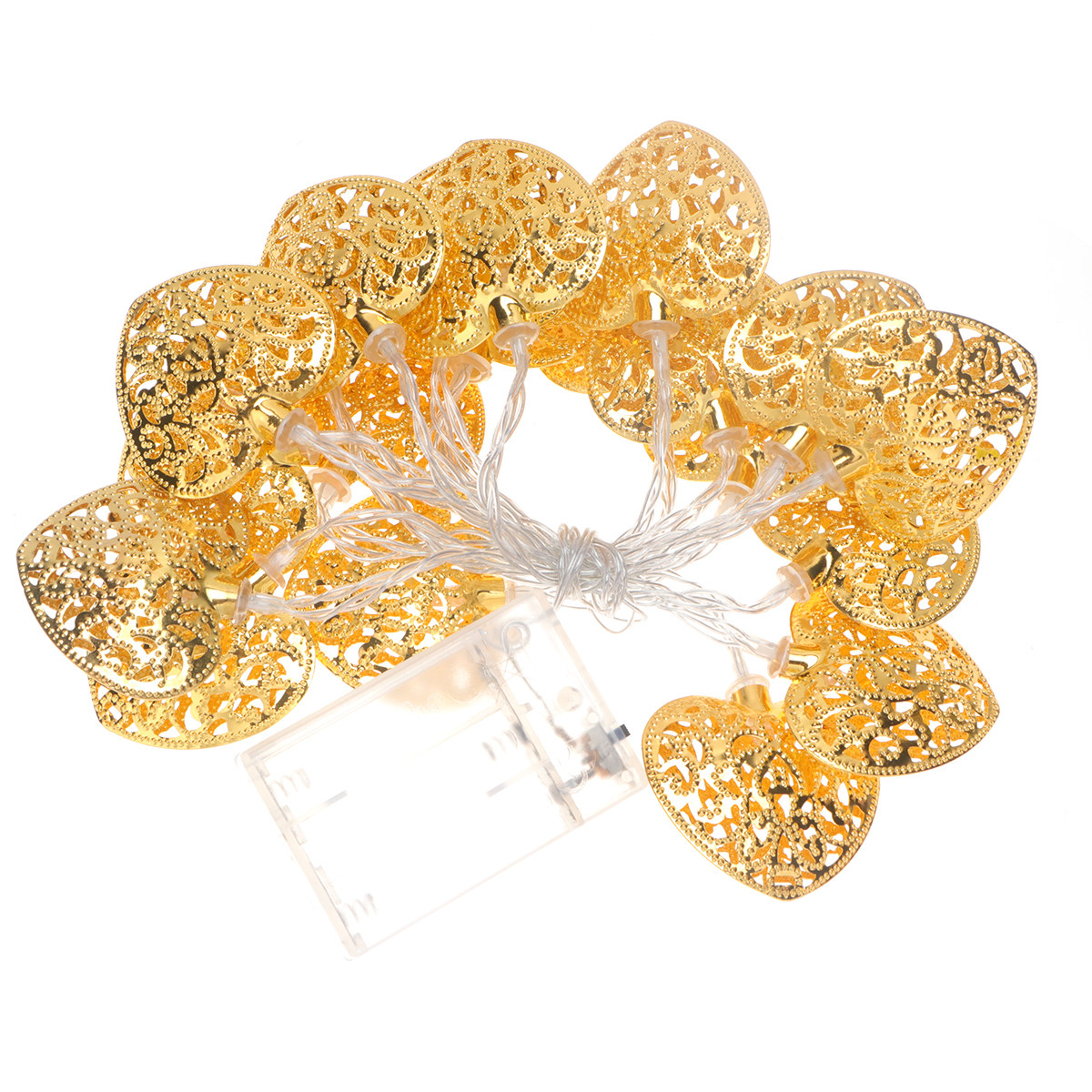 Luzes de Cordão em Forma de Co - Led Fairy String Lights avaliação e preço