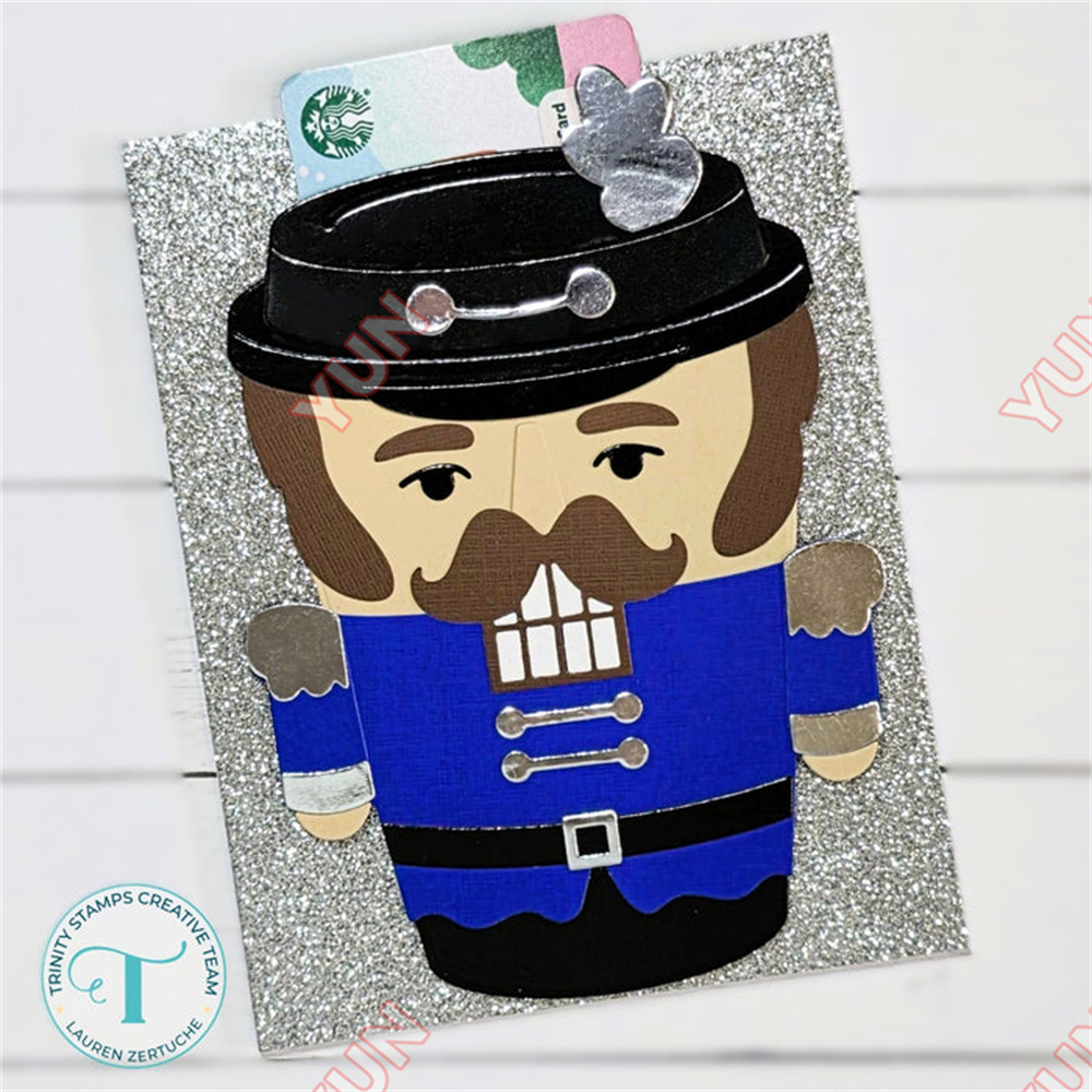 2025 novo corte de metal dados - Nutcracker Figurine avaliação e preço