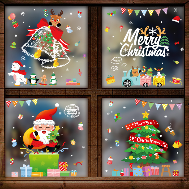 Feliz natal decoração janela a - Snowflake Window Decal avaliação e preço