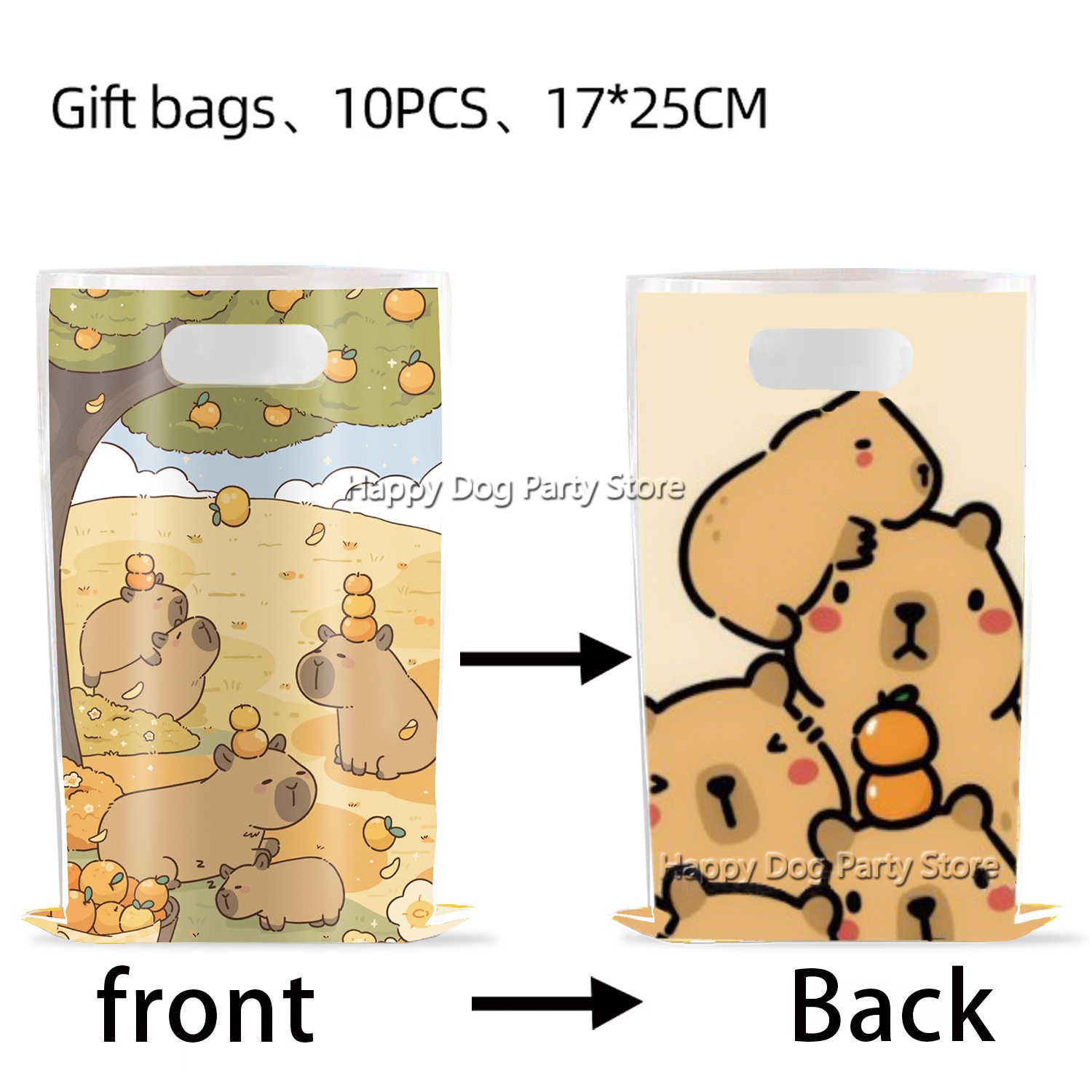 Capivara dos desenhos animados - Gift Box Wrap Set avaliação e preço