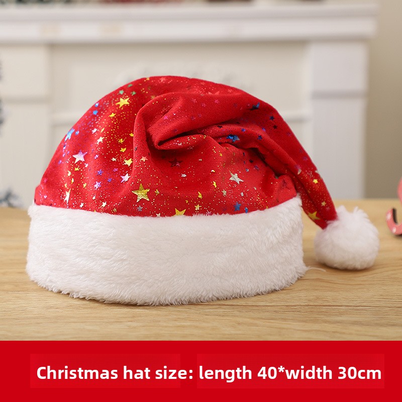 Chapéu de Papai Noel Adulto co - Santa Hat Plush avaliação e preço