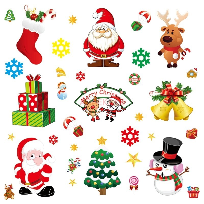 1 pçs removível natal adesivo  - Snowflake Window Decal avaliação e preço