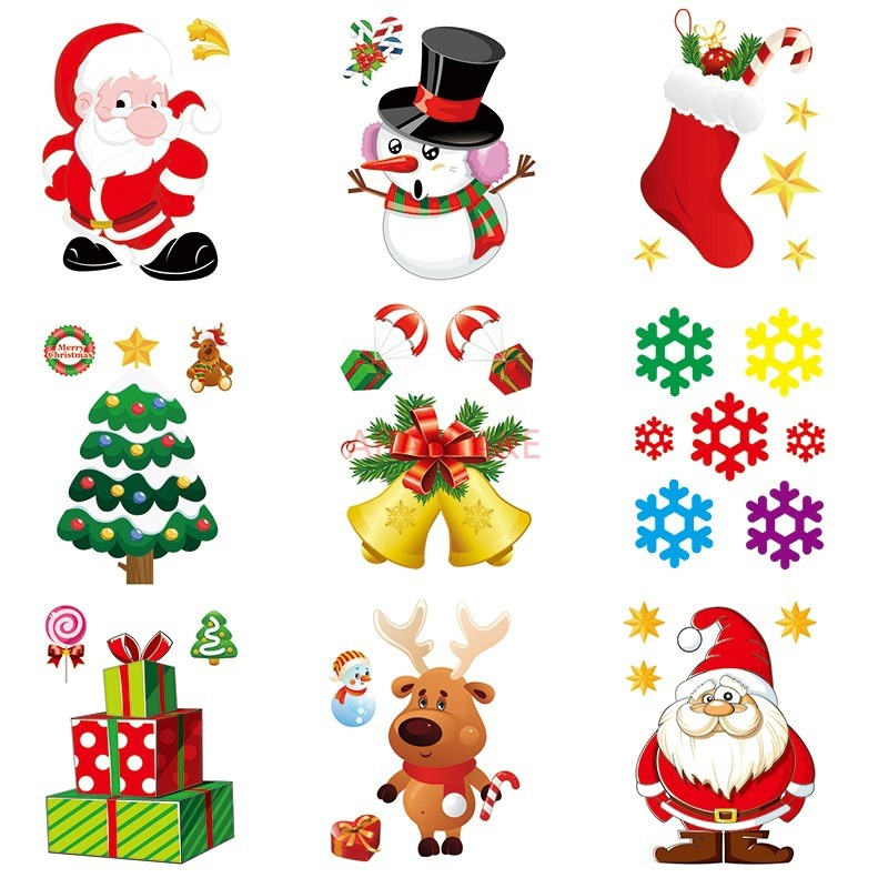 1 pçs removível natal adesivo  - Snowflake Window Decal avaliação e preço