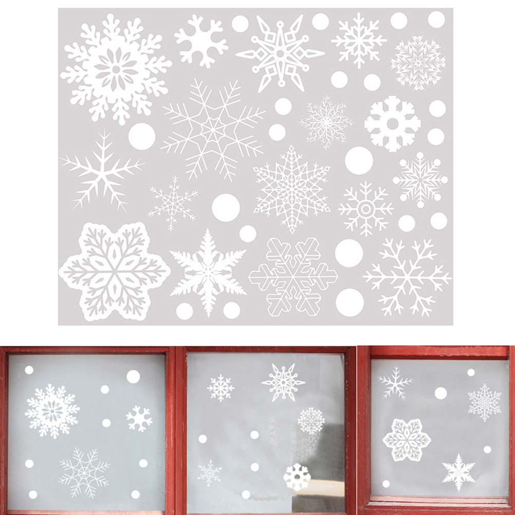 Snow Flakes Decalques para Dec - Snowflake Window Decal avaliação e preço