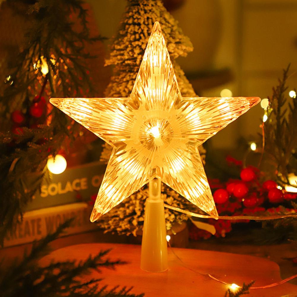 Christmas Star Tree Topper com - Star Tree Topper avaliação e preço