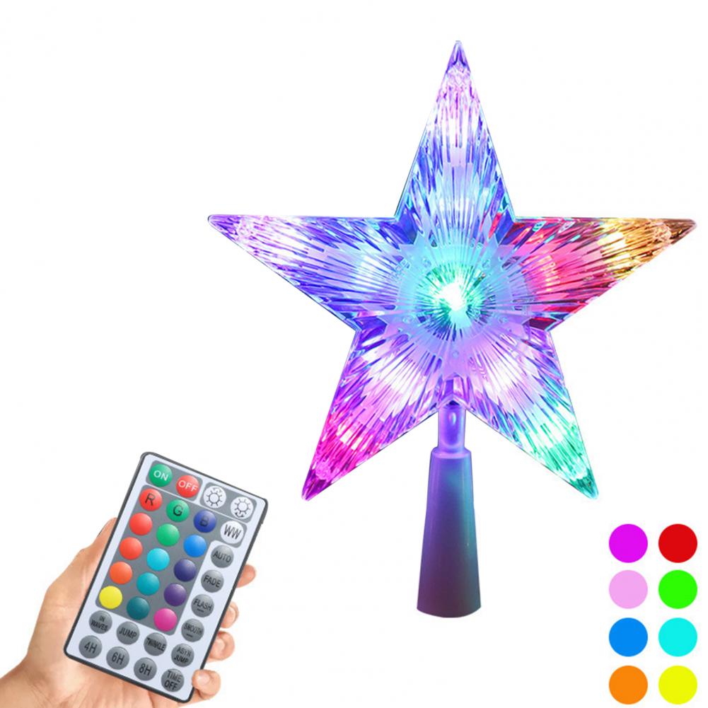 Christmas Star Tree Topper com - Star Tree Topper avaliação e preço
