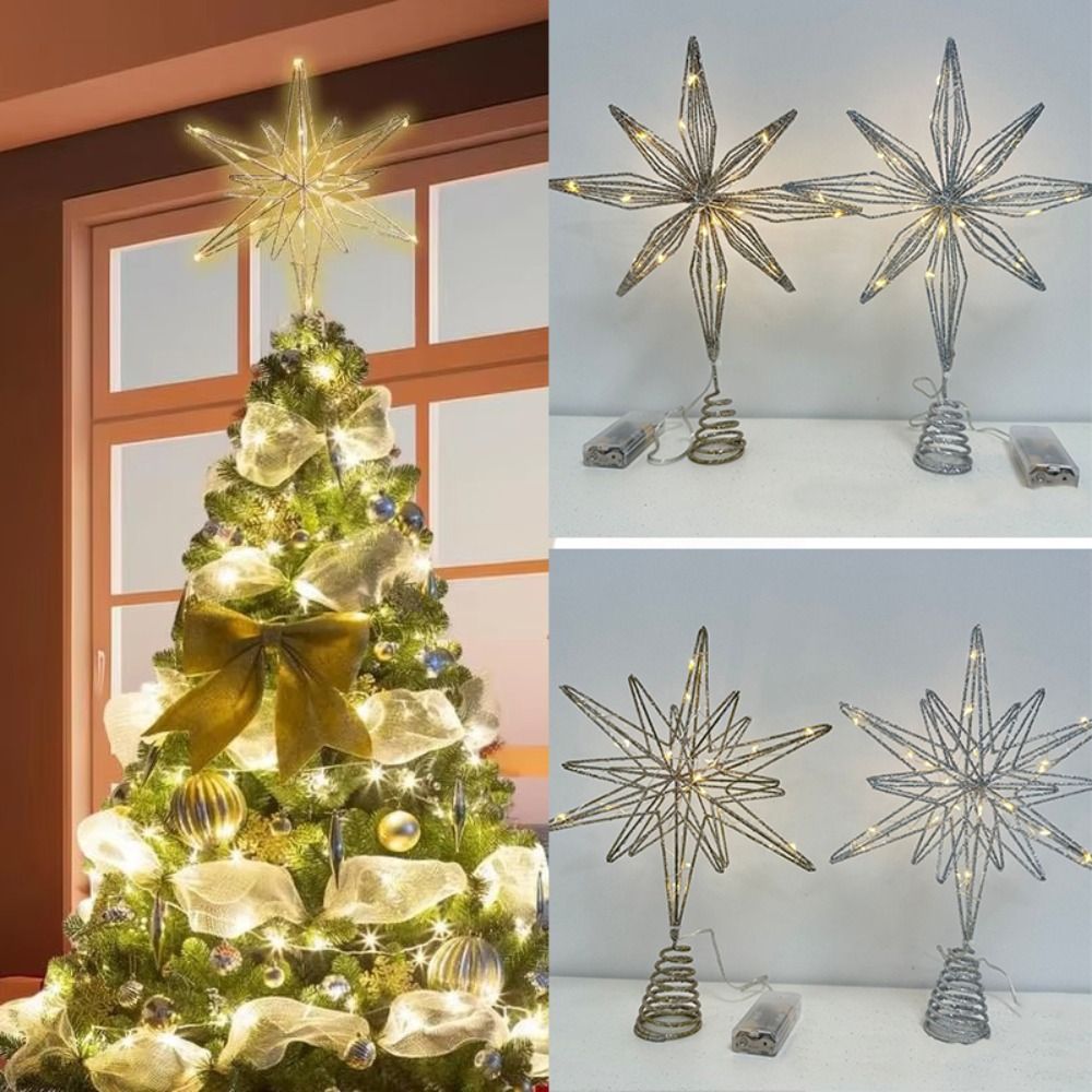 Estrela árvore de natal topper - Star Tree Topper avaliação e preço
