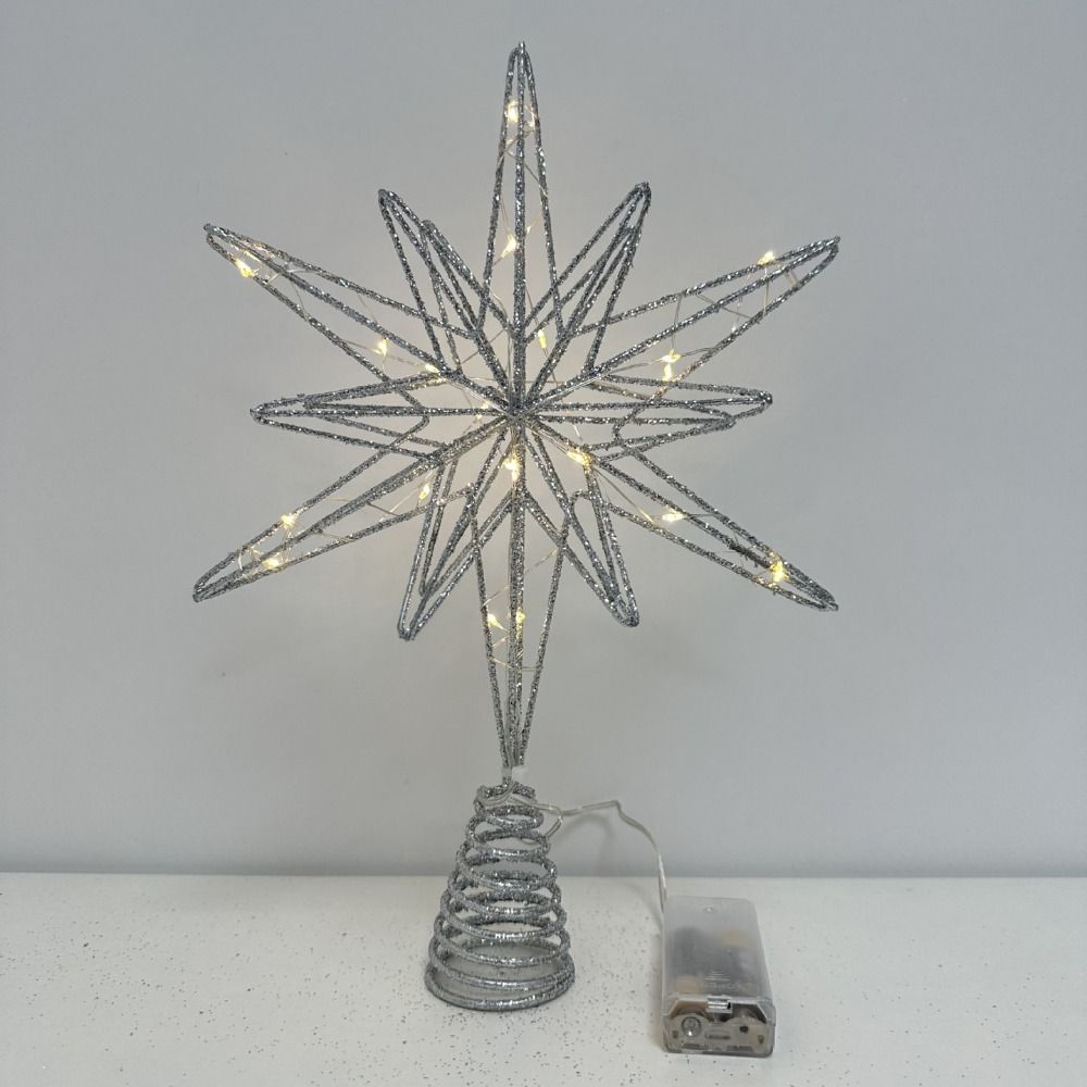 Estrela árvore de natal topper - Star Tree Topper avaliação e preço