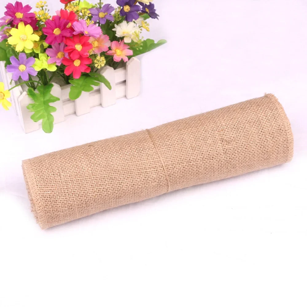 Novo Design de Rolo de Burlap  - Christmas Table Runner avaliação e preço