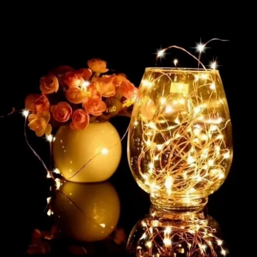 Fio de cobre LED Christmas Lig - Led Fairy String Lights avaliação e preço