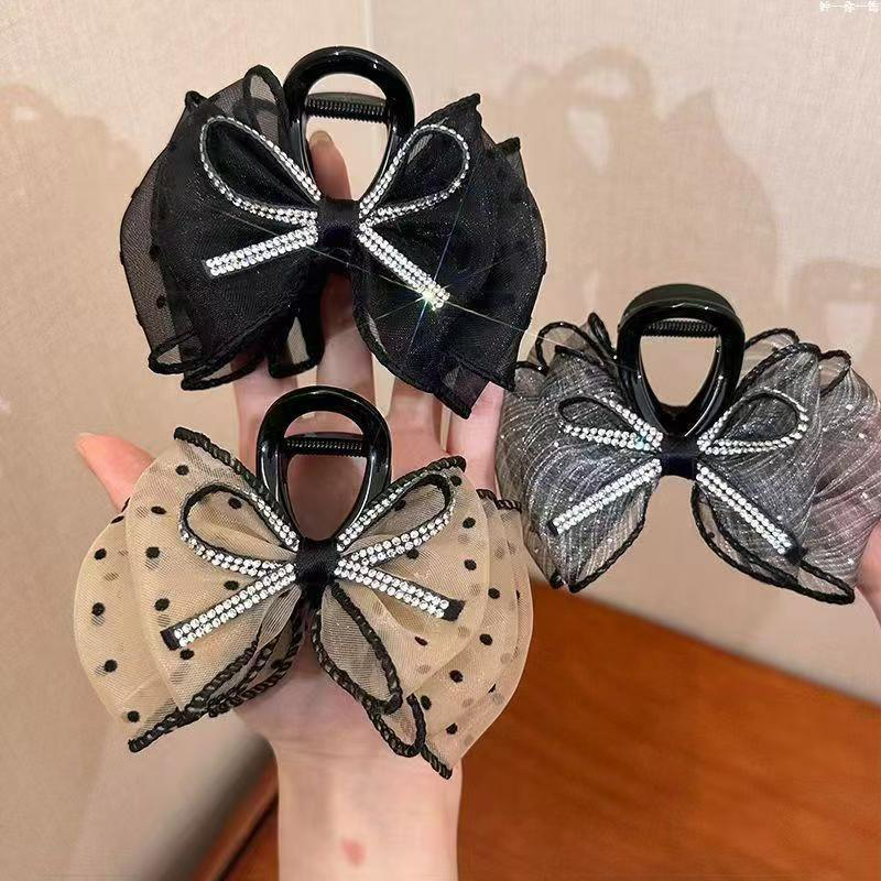Novos Clipes de Cabelo Elegant - Ribbon Bow Gift avaliação e preço