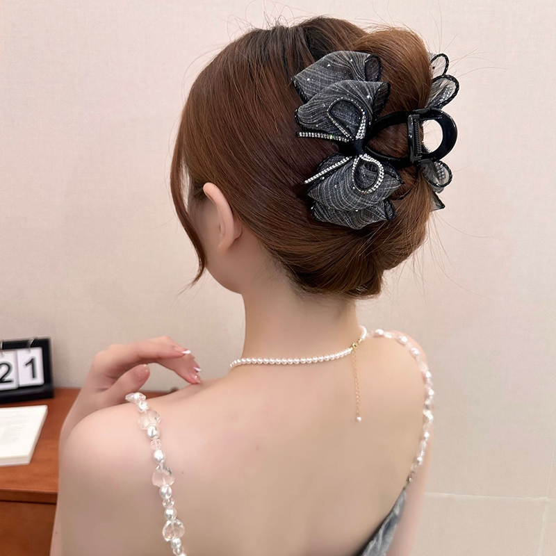 Novos Clipes de Cabelo Elegant - Ribbon Bow Gift avaliação e preço