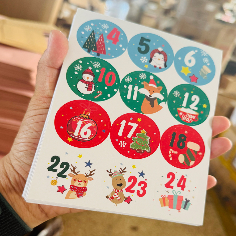 24 pçs decoração de natal cale - Advent Calendar Gift avaliação e preço
