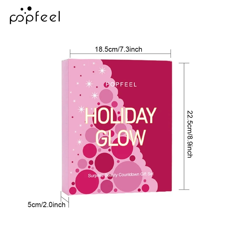 Conjunto de Maquiagem de Natal - Advent Calendar Gift avaliação e preço
