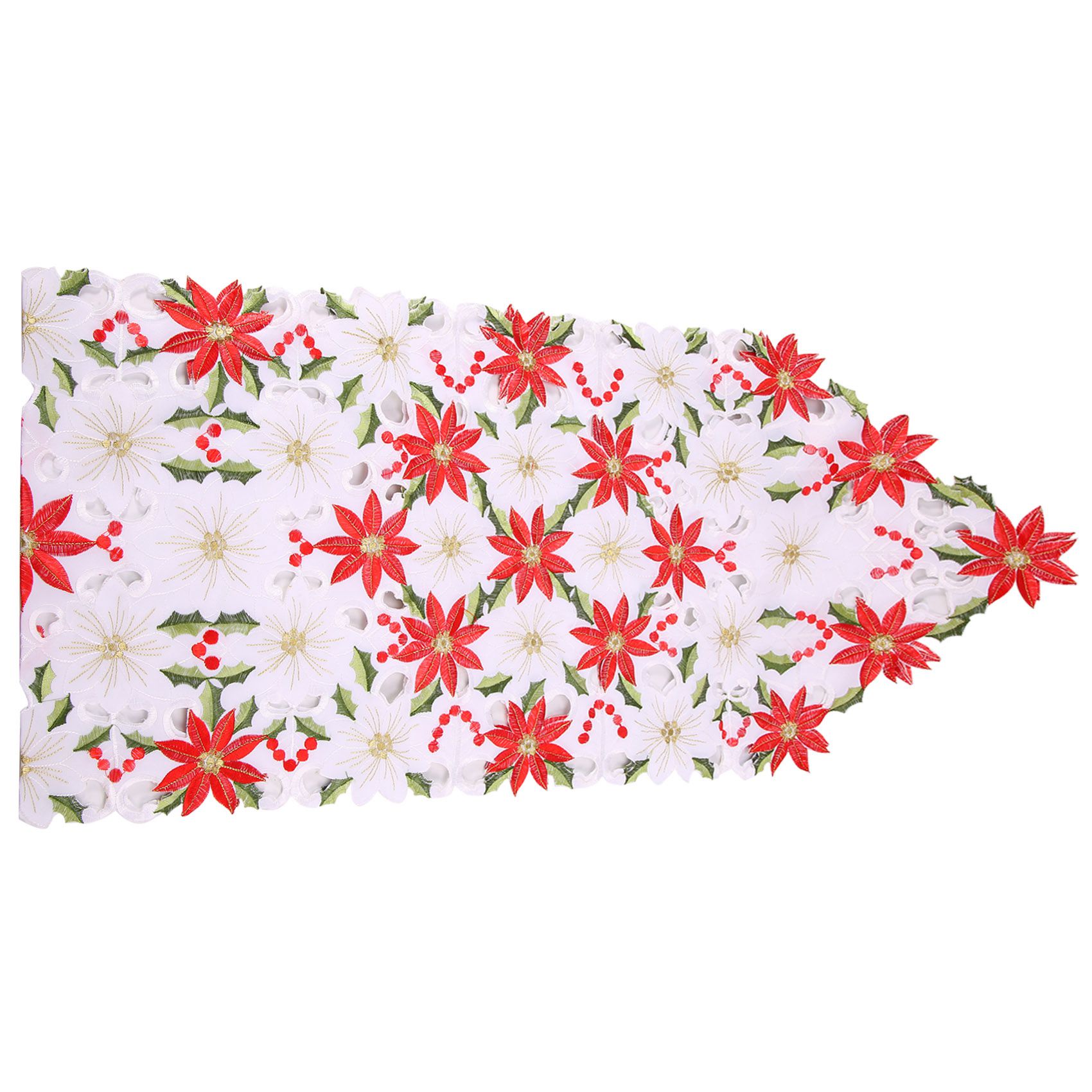 Corredor de mesa bordado de Na - Christmas Table Runner avaliação e preço